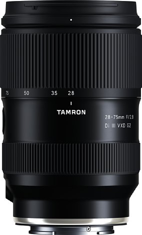 Bild Das Tamron 28-75 mm F2,8 Di III VXD G2 (A063S) ist kompakt, gradlinig und griffig. [Foto: Tamron]