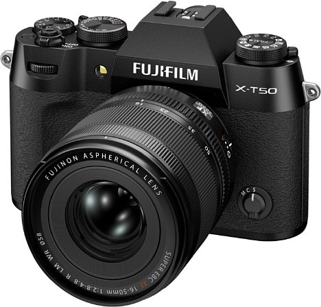 Bild Die Fujifilm X-T50 bietet eine umfangreiche Ausstattung mit fast allen Features der X-T5 zu einem etwas günstigeren Preis. [Foto: Fujifilm]