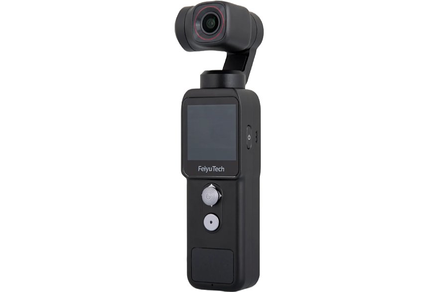 Bild Die Feiyu Pocket 2 Gimbal-Kamera ist die Version, bei der der Gimbal direkt am Bedienteil montiert ist. [Foto: Feiyu]