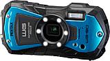 Die Pentax WG-90 hat dieselben technischen Daten wie das Vorgängermodell Ricoh WG-80, nur der Markenname und das schicke Blau sind neu. [Foto: Ricoh]