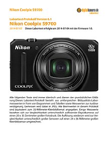 Nikon Coolpix S9700 Labortest, Seite 1 [Foto: MediaNord]