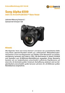 Sony Alpha 6500 mit E T* 16-70 mm F4 ZA OSS Vario-Tessar (SEL-1670Z) Labortest, Seite 1 [Foto: MediaNord]