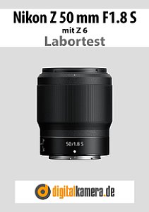 Nikon Z 50 mm F1.8 S mit Z 6 Labortest, Seite 1 [Foto: MediaNord]