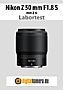 Nikon Z 50 mm F1.8 S mit Z 6 Labortest (Labortest-Protokoll)