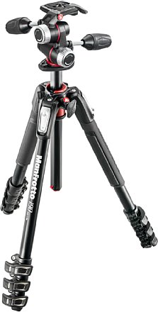 Manfrotto MK190XPRO4-3W 190x mit XPRO 3-Wege-Neiger. [Foto: Manfrotto]