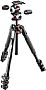 Manfrotto MK190XPRO4-3W 190 Aluminium-Stativ mit 4 Beinsegmenten und Kopf