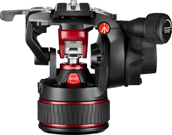 Manfrotto MVH608AH Nitrotech 608 Fluid-Videokopf. [Foto: Manfrotto]