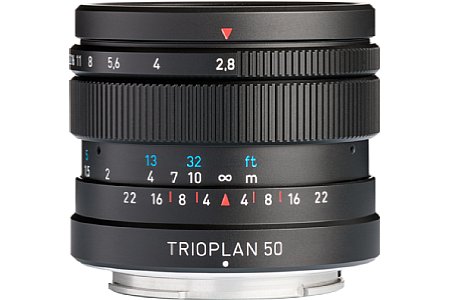 Meyer-Optik-Görlitz Trioplan 50 f2.8 II. [Foto: Meyer-Optik-Görlitz]