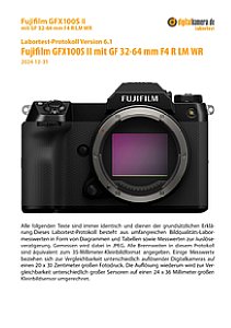 Fujifilm GFX100S II mit GF 32-64 mm F4 R LM WR Labortest, Seite 1 [Foto: MediaNord]