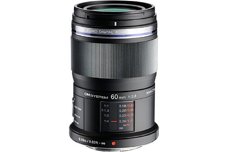 OM System 60 mm 2.8 Macro ED (EM-M6028). [Foto: OM System]