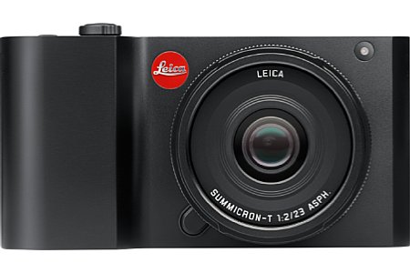 Die Leica T ist in Silber oder, wie hier gezeigt, in Schwarz erhältlich. [Foto: Leica]