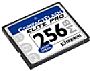 Kingston CompactFlash Elite Pro 256MB Highspeed