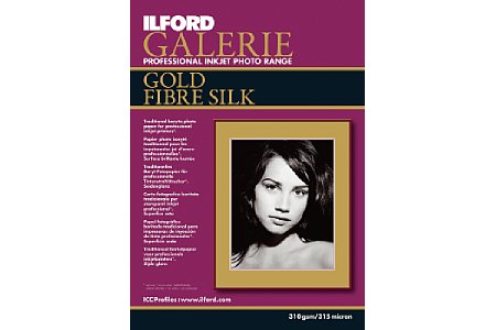 ILFORD Galerie Gold Fibre Silk Baryt-Fotopapier DIN A2 50x 310g/m² [Foto: ILFORD]