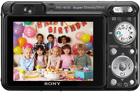 Sony Cyber-shot DSC-W120 [Foto: Sony]