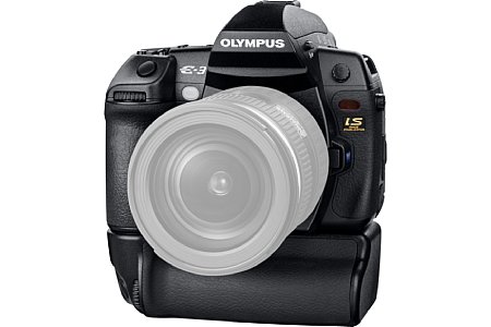 Olympus E-3 Kit mit Power Grip HLD-4 – Produktbundle auf