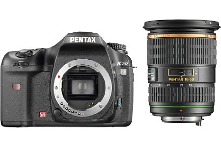 Pentax K20D + Pentax 16-50 Kit [Foto: Pentax]