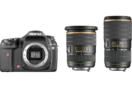 Pentax K20D + Pentax 16-50 + Pentax 50-135 [Foto: Medianord e.K.]