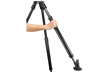 Manfrotto 635 Einzelrohrstativ, Kohlefaser (MVTSNGFC). [Foto: Manfrotto]