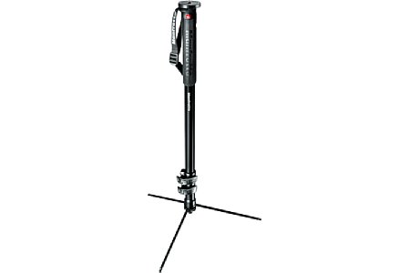 Manfrotto MMXPROA3B Monopod mit stehender Basis. [Foto: MediaNord]