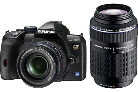 Olympus E-520 Tele-Doppelzoom Kit [Foto: Olympus]