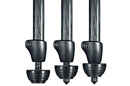 Stativzubehör Manfrotto MA 055SPK2 Spikefüße [Foto: Imaging One]