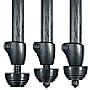 Manfrotto 204SPK3 Korrosionsbeständiger Spike-/Gummifuß (3er-Set)