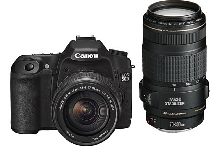 Canon EOS 50D mit EF-S 17-85 und EF 70-300 [Foto: MediaNord]