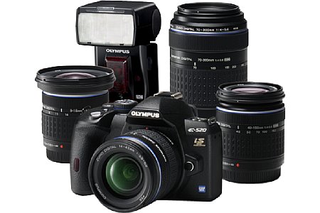 Olympus E-520 Evolution Kit - 33X [Foto: Olympus]