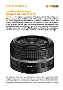 Nikon Z 28 mm F2.8 SE mit Z 7II Labortest, Seite 1 [Foto: MediaNord]