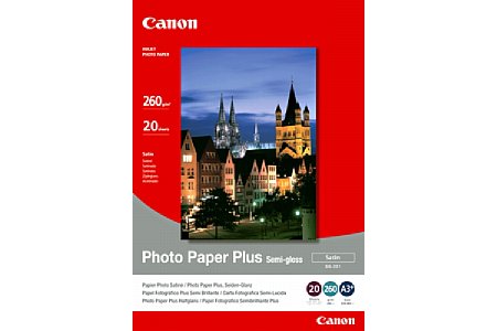 Canon Photo Paper Plus Semi-gloss Satin SG-201 A3+ [Foto: Canon]