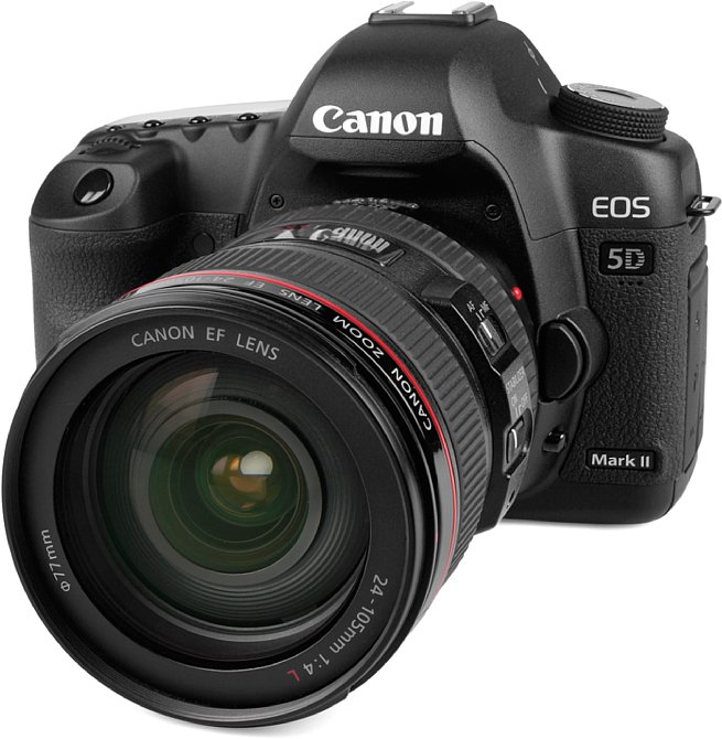 volgens Vluchtig heuvel Testbericht: Canon EOS 5D Mark II Spiegelreflexkamera, Systemkamera