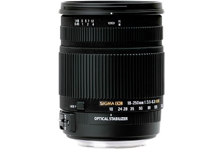 Sigma 18-250 mm F3.5-6.3 DC OS HSM [Foto: Sigma]