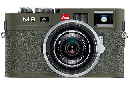 Leica M8.2 Safari mit Tasche [Foto: Leica]