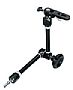 Manfrotto 244 Magic Arm mit Feststell-Rad, mit Kameraschiene