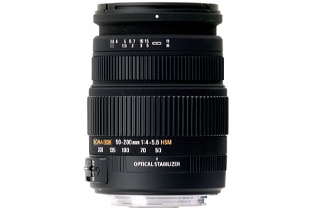 Sigma 50-200mm F4-5,6 DC OS HSM [Foto: Sigma]