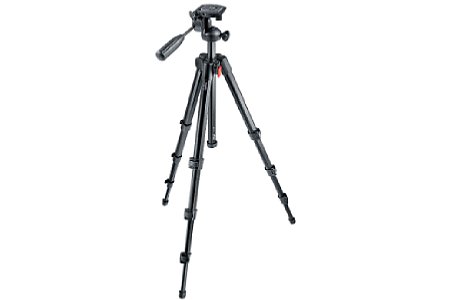 Kamerastativ Manfrotto MA 728B mit Foto-/Videoneiger [Foto: Imaging One]