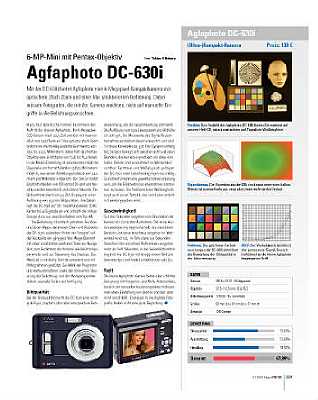 DigitalPhoto Agfaphoto DC-630i – Kamera-Einzeltest auf