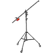 Manfrotto 085BS Super Boom Set: Lampenstativ, Ausleger & Gegengewicht