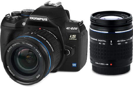 Olympus E-620 Double Zoom Kit mit 14-42 und 40-150 [Foto: Olympus]