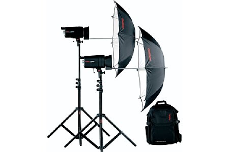 Multiblitz COMPACT PLUS Portrait Kit mit Rucksack (COMKIT/P/RUCK) [Foto: Multiblitz/Bogen Imaging]