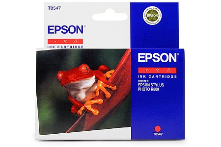 Tintenpatrone Epson T054740 rot [Foto: Imaging One]
