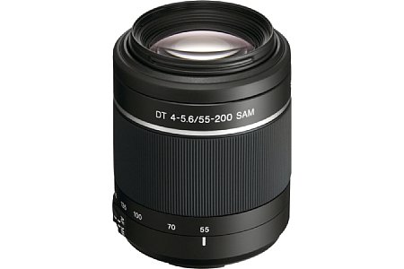 Sony DT 55-200 mm 4-5.6 SAM
(SAL-55200) [Foto: Sony]