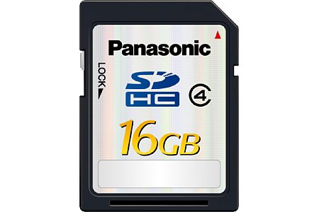 Panasonic SDHC Class 4 mit 4 GB, 8 GB und 16 GB [Foto: Panasonic]