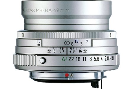 Pentax smc FA 43 mm 1.9 Limited Edition silber [Foto: Pentax]