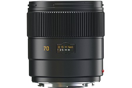 Leica Summarit-S 1:2,5/70 mm Asph (ohne Zentralverschluss). [Foto: Leica]