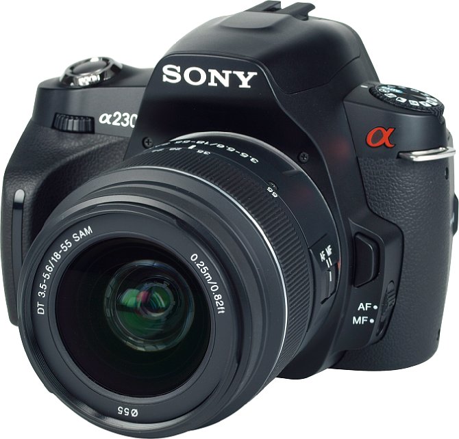 Testbericht: Sony Alpha 230 Spiegelreflexkamera, Systemkamera