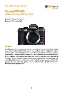 Canon EOS M5 mit EF-M 18-150 mm 3.5-6.3 IS STM Labortest, Seite 1 [Foto: MediaNord]