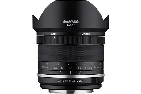 Samyang MF 14 mm F2.8 MK2. [Foto: Samyang]