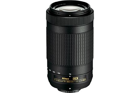 Nikon AF-P 70-300 mm 4.5-6.3 G ED DX. [Foto: Nikon]