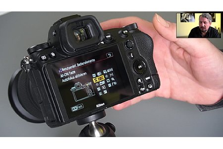 Nikon Z Schulungsvideo mit Manuel Quarta - AF-ON Backbutton-Autofokus. [Foto: MediaNord]